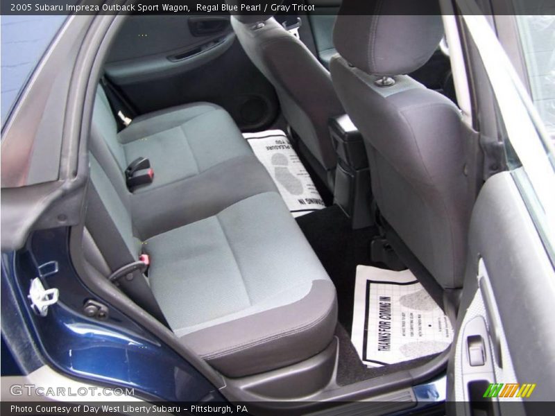 Regal Blue Pearl / Gray Tricot 2005 Subaru Impreza Outback Sport Wagon