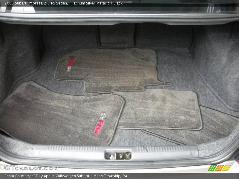 Platinum Silver Metallic / Black 2005 Subaru Impreza 2.5 RS Sedan