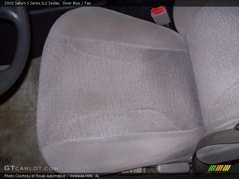 Silver Blue / Tan 2002 Saturn S Series SL2 Sedan