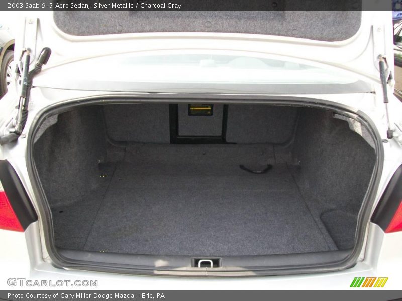 Silver Metallic / Charcoal Gray 2003 Saab 9-5 Aero Sedan