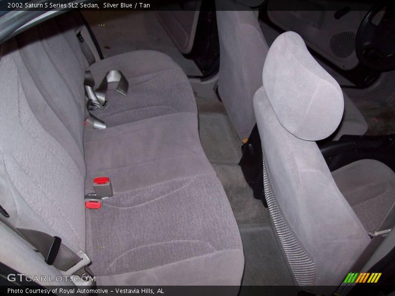 Silver Blue / Tan 2002 Saturn S Series SL2 Sedan