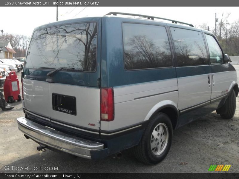 Indigo Blue Metallic / Gray 1993 Chevrolet Astro EXT