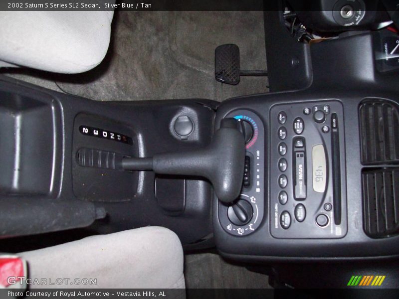 Silver Blue / Tan 2002 Saturn S Series SL2 Sedan