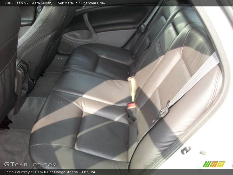 Silver Metallic / Charcoal Gray 2003 Saab 9-5 Aero Sedan