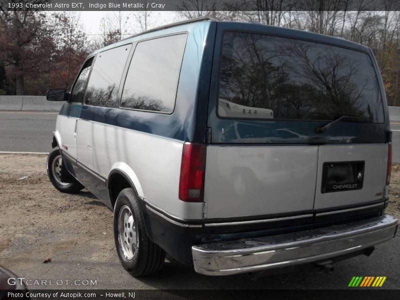 Indigo Blue Metallic / Gray 1993 Chevrolet Astro EXT