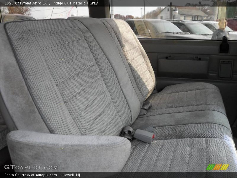 Indigo Blue Metallic / Gray 1993 Chevrolet Astro EXT