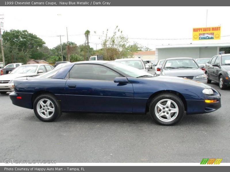 Navy Blue Metallic / Dark Gray 1999 Chevrolet Camaro Coupe