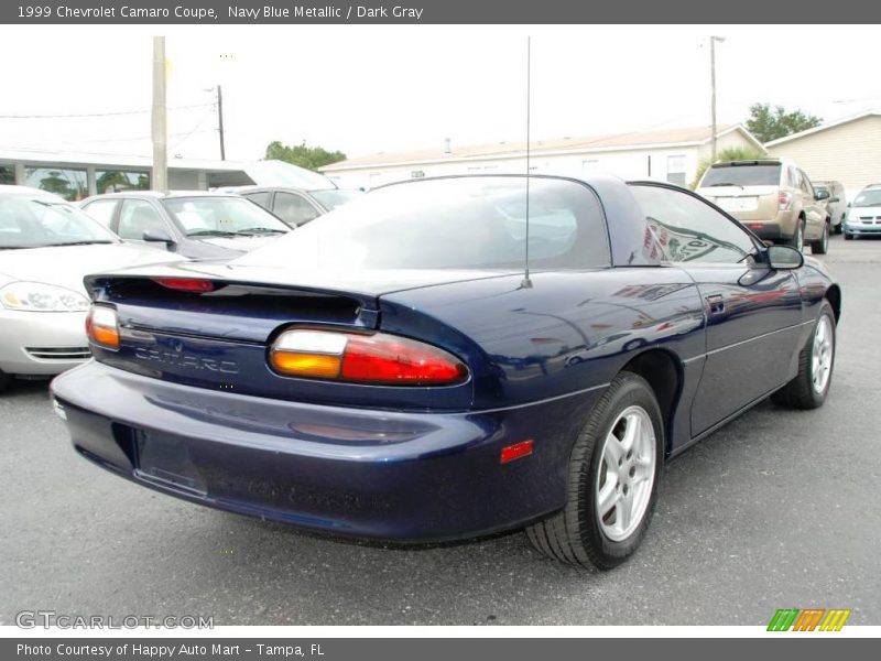 Navy Blue Metallic / Dark Gray 1999 Chevrolet Camaro Coupe