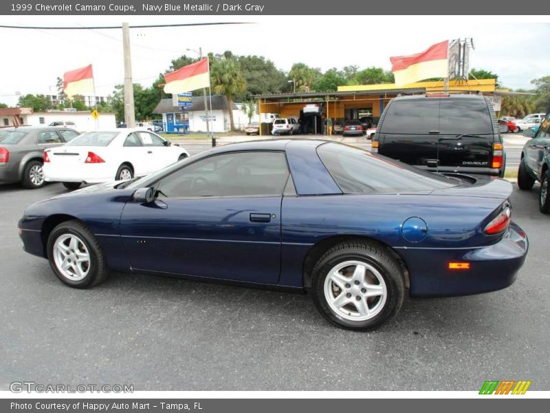 Navy Blue Metallic / Dark Gray 1999 Chevrolet Camaro Coupe