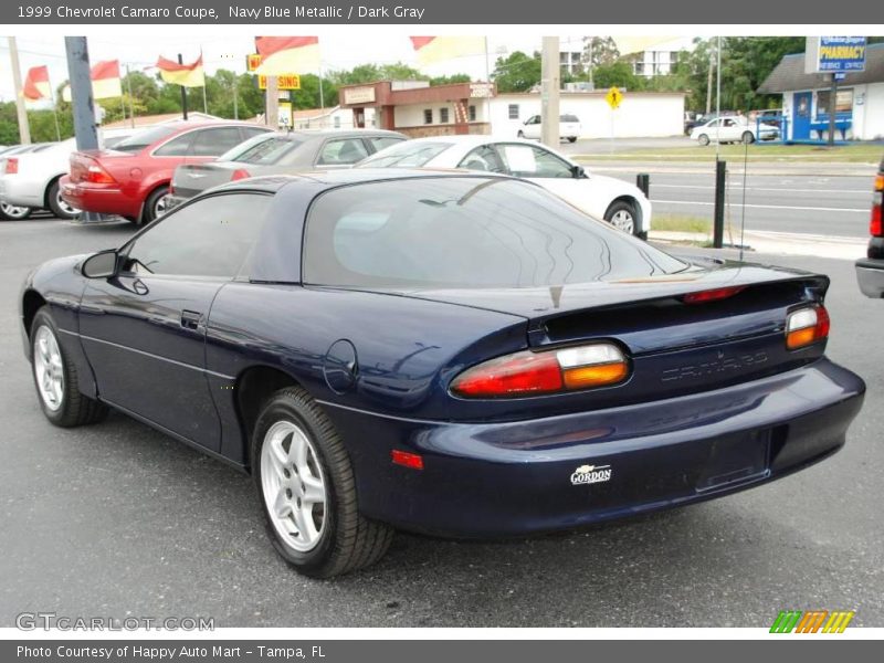 Navy Blue Metallic / Dark Gray 1999 Chevrolet Camaro Coupe