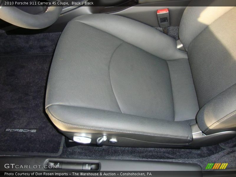 Black / Black 2010 Porsche 911 Carrera 4S Coupe