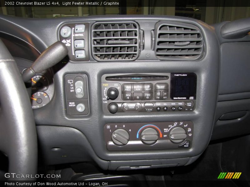Light Pewter Metallic / Graphite 2002 Chevrolet Blazer LS 4x4