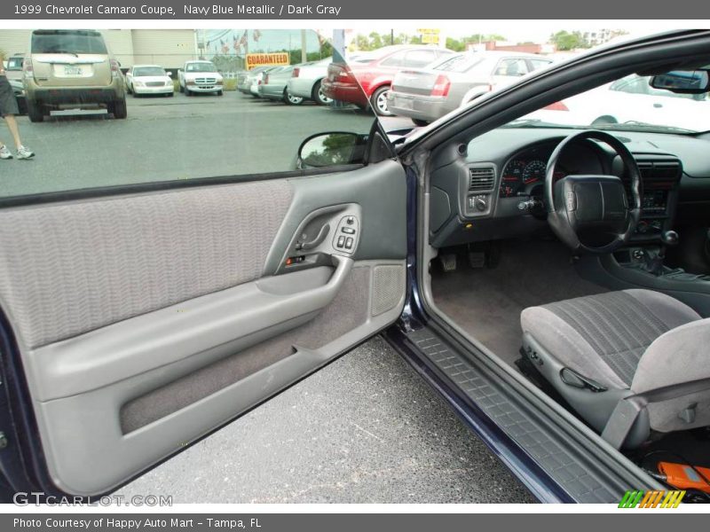 Navy Blue Metallic / Dark Gray 1999 Chevrolet Camaro Coupe