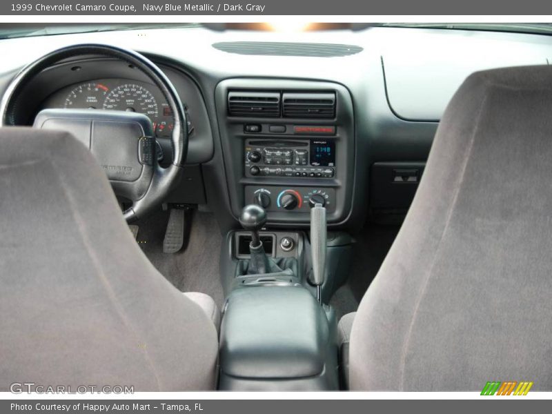 Navy Blue Metallic / Dark Gray 1999 Chevrolet Camaro Coupe