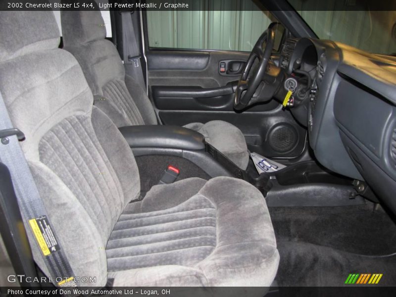 Light Pewter Metallic / Graphite 2002 Chevrolet Blazer LS 4x4