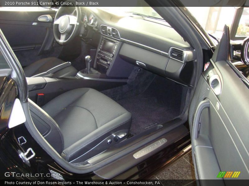 Black / Black 2010 Porsche 911 Carrera 4S Coupe