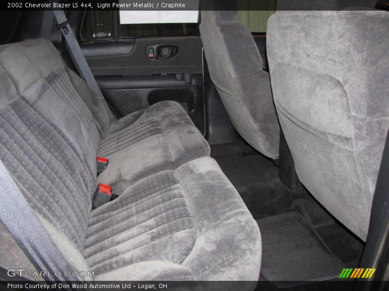 Light Pewter Metallic / Graphite 2002 Chevrolet Blazer LS 4x4