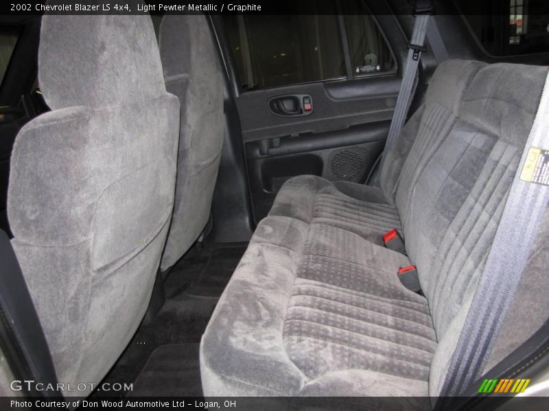 Light Pewter Metallic / Graphite 2002 Chevrolet Blazer LS 4x4