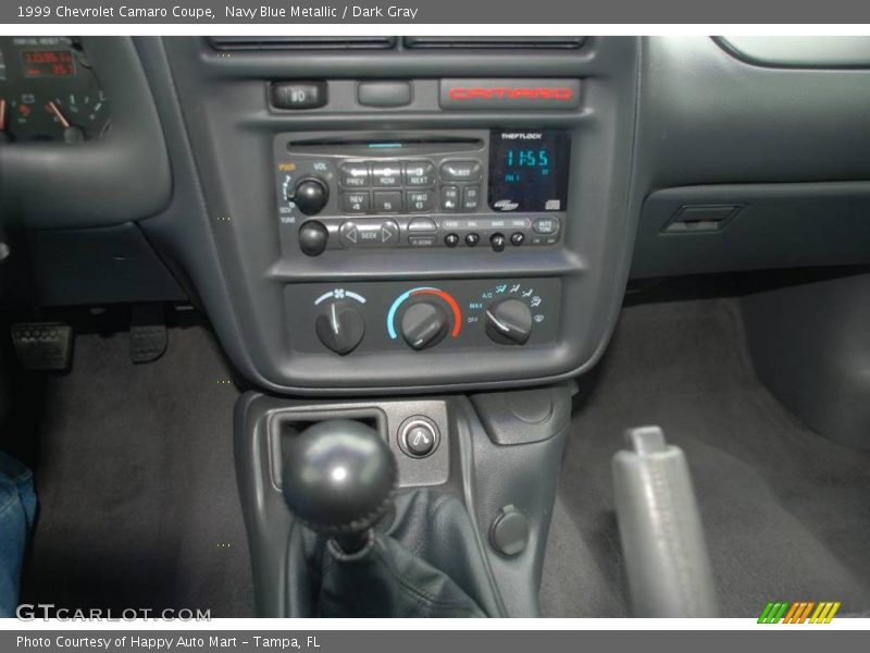 Navy Blue Metallic / Dark Gray 1999 Chevrolet Camaro Coupe