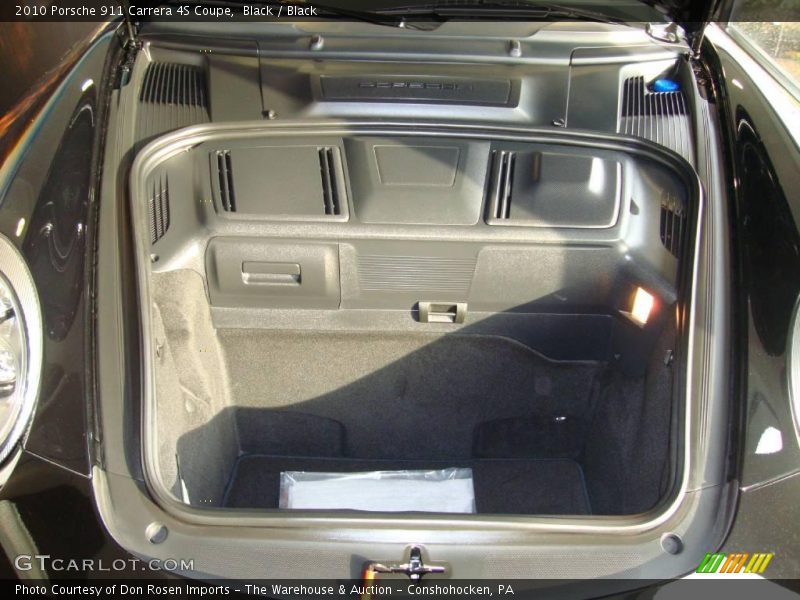 Black / Black 2010 Porsche 911 Carrera 4S Coupe