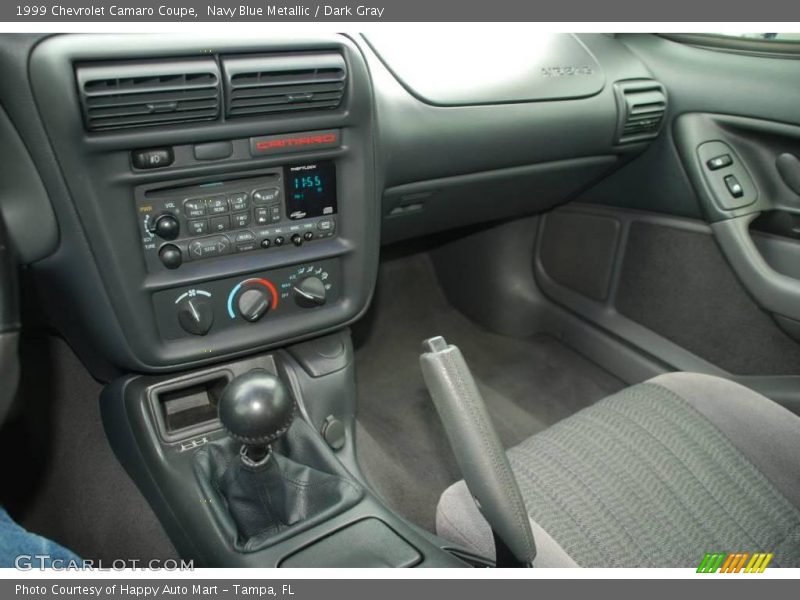 Navy Blue Metallic / Dark Gray 1999 Chevrolet Camaro Coupe