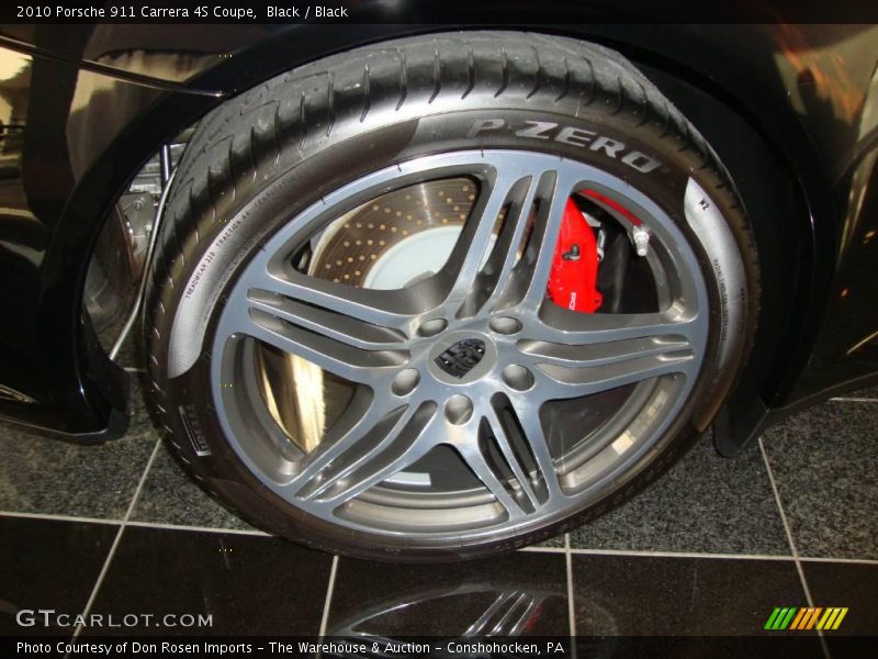 Black / Black 2010 Porsche 911 Carrera 4S Coupe
