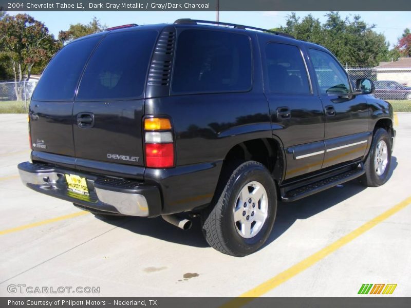 Dark Gray Metallic / Gray/Dark Charcoal 2004 Chevrolet Tahoe LS