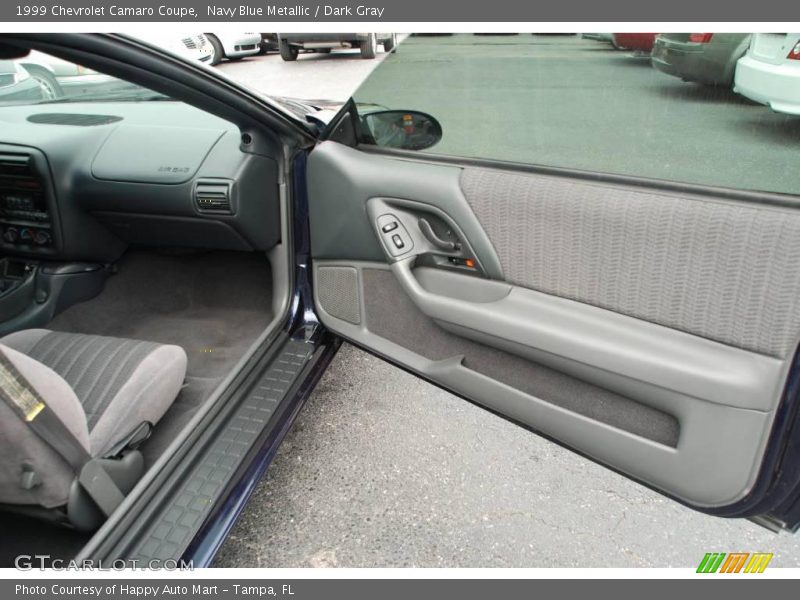 Navy Blue Metallic / Dark Gray 1999 Chevrolet Camaro Coupe