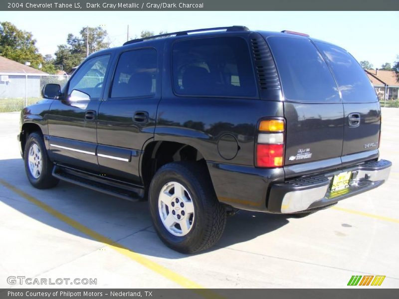 Dark Gray Metallic / Gray/Dark Charcoal 2004 Chevrolet Tahoe LS