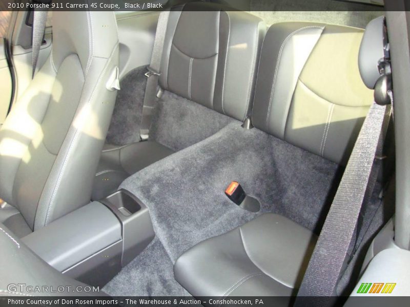 Black / Black 2010 Porsche 911 Carrera 4S Coupe