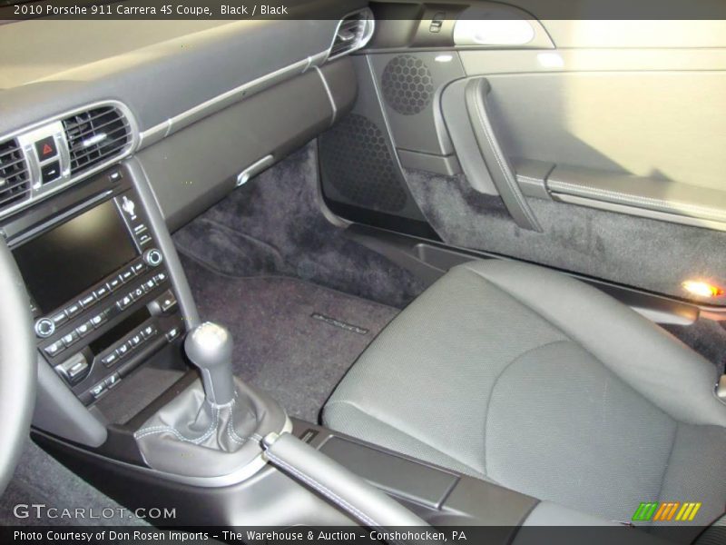 Black / Black 2010 Porsche 911 Carrera 4S Coupe