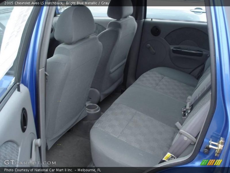 Bright Blue Metallic / Gray 2005 Chevrolet Aveo LS Hatchback