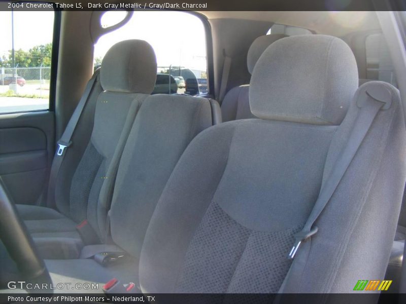 Dark Gray Metallic / Gray/Dark Charcoal 2004 Chevrolet Tahoe LS