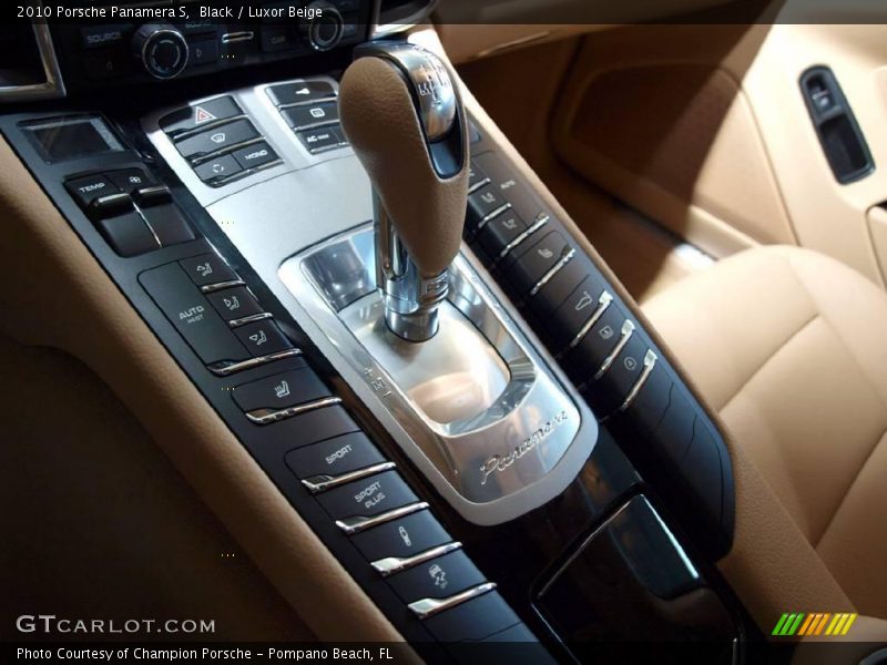 Black / Luxor Beige 2010 Porsche Panamera S