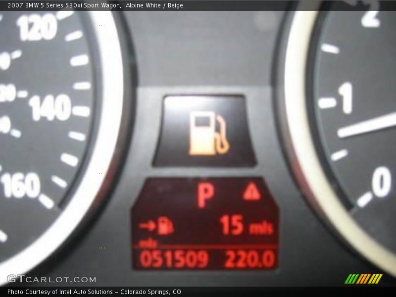 Alpine White / Beige 2007 BMW 5 Series 530xi Sport Wagon