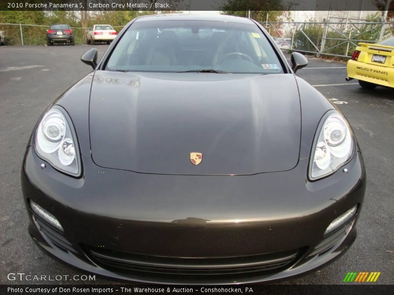 Carbon Grey Metallic / Black 2010 Porsche Panamera S