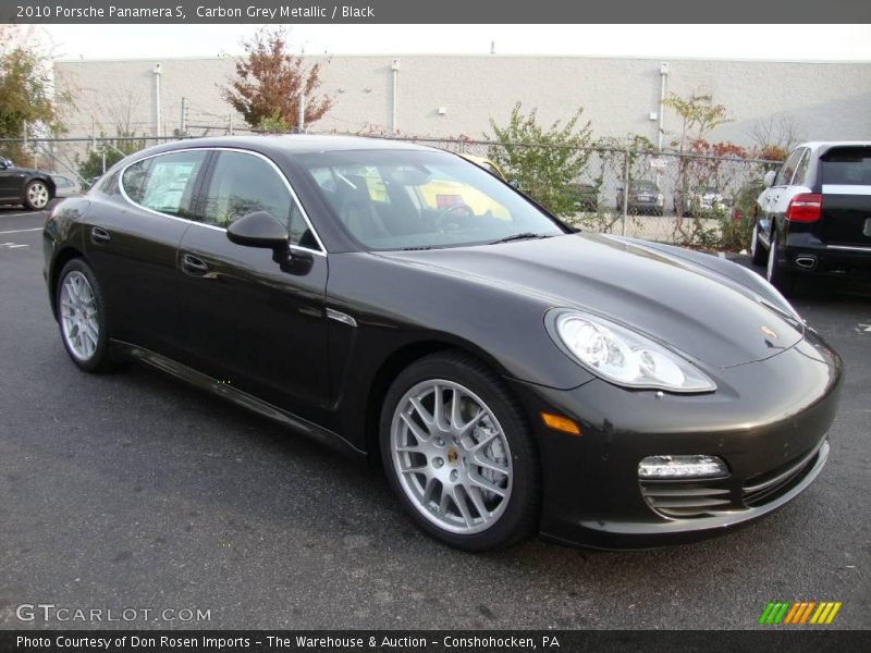 Carbon Grey Metallic / Black 2010 Porsche Panamera S