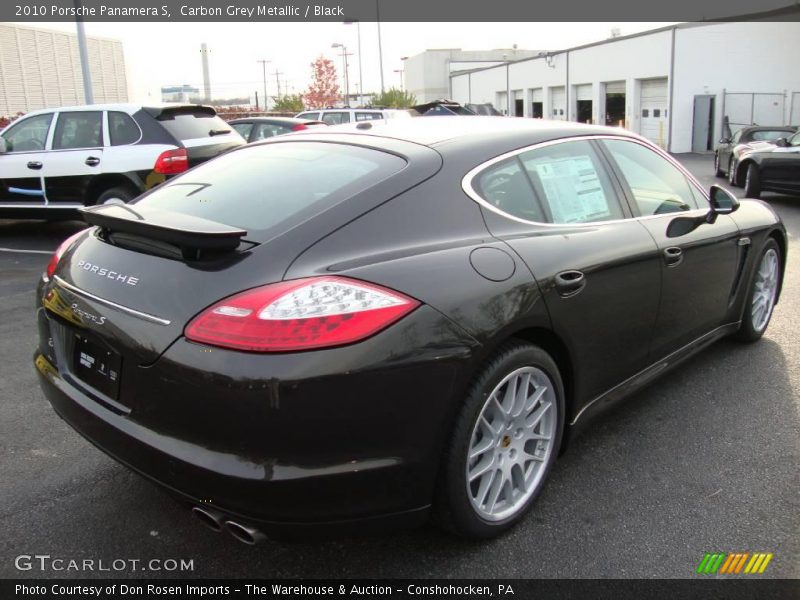 Carbon Grey Metallic / Black 2010 Porsche Panamera S