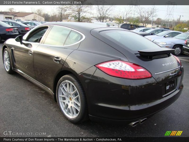 Carbon Grey Metallic / Black 2010 Porsche Panamera S