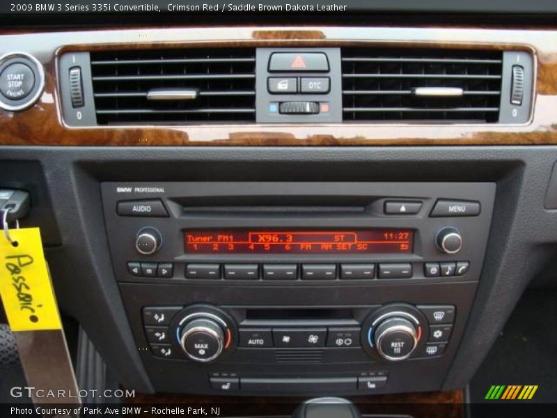 Crimson Red / Saddle Brown Dakota Leather 2009 BMW 3 Series 335i Convertible