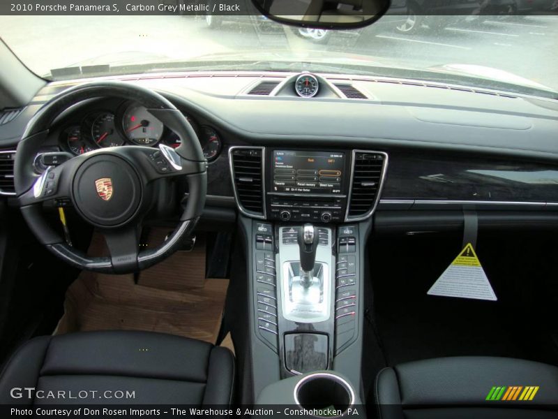 Carbon Grey Metallic / Black 2010 Porsche Panamera S