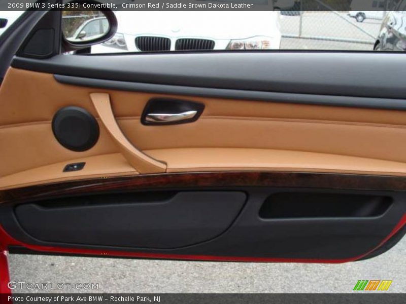 Crimson Red / Saddle Brown Dakota Leather 2009 BMW 3 Series 335i Convertible