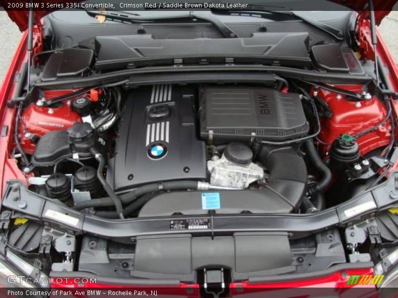 Crimson Red / Saddle Brown Dakota Leather 2009 BMW 3 Series 335i Convertible