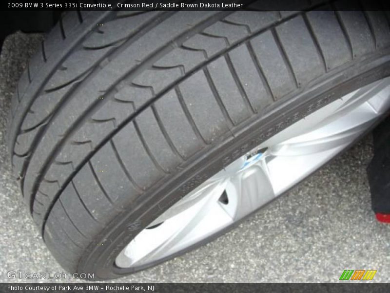 Crimson Red / Saddle Brown Dakota Leather 2009 BMW 3 Series 335i Convertible