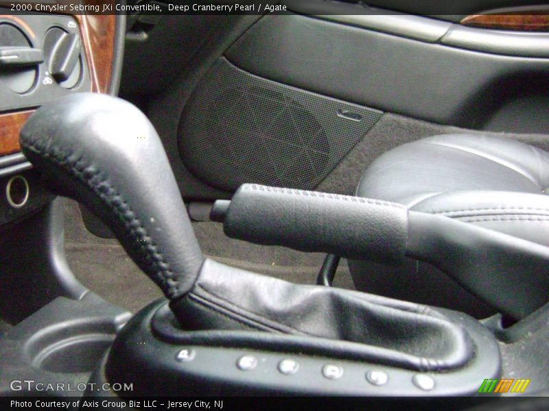 Deep Cranberry Pearl / Agate 2000 Chrysler Sebring JXi Convertible