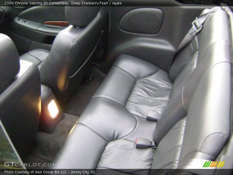 Deep Cranberry Pearl / Agate 2000 Chrysler Sebring JXi Convertible