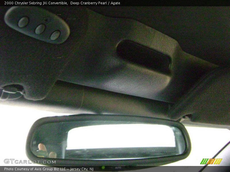 Deep Cranberry Pearl / Agate 2000 Chrysler Sebring JXi Convertible