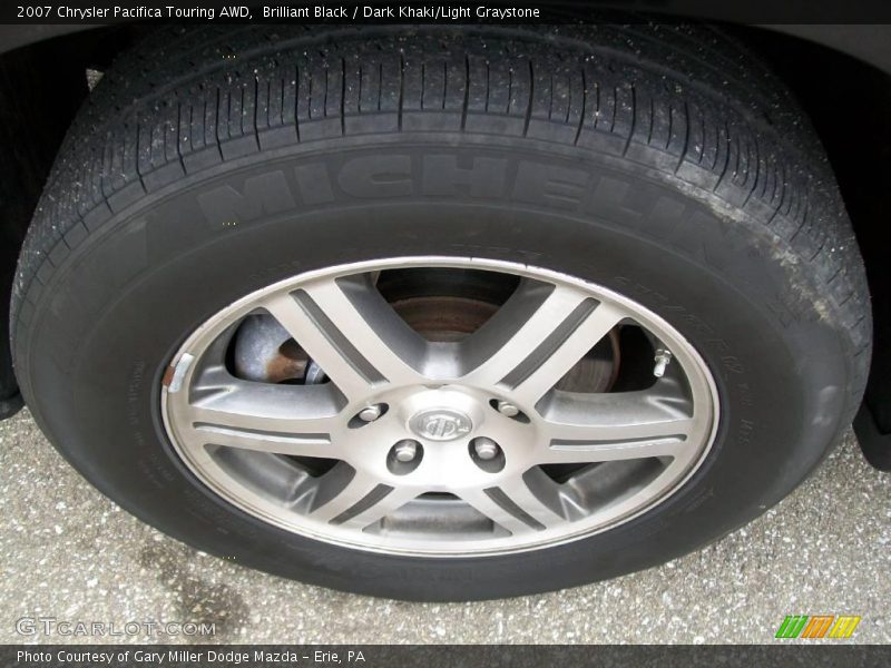 Brilliant Black / Dark Khaki/Light Graystone 2007 Chrysler Pacifica Touring AWD