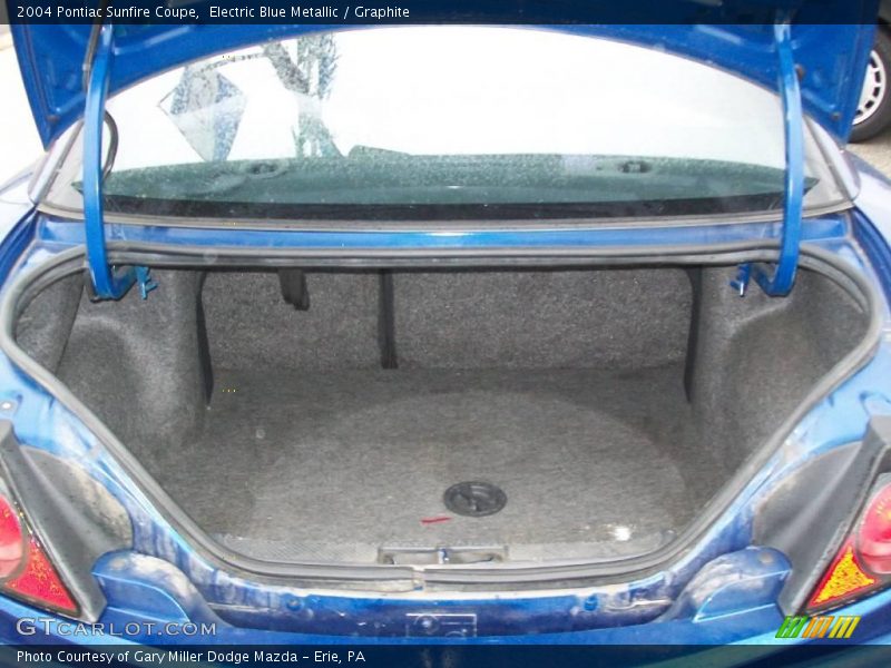 Electric Blue Metallic / Graphite 2004 Pontiac Sunfire Coupe