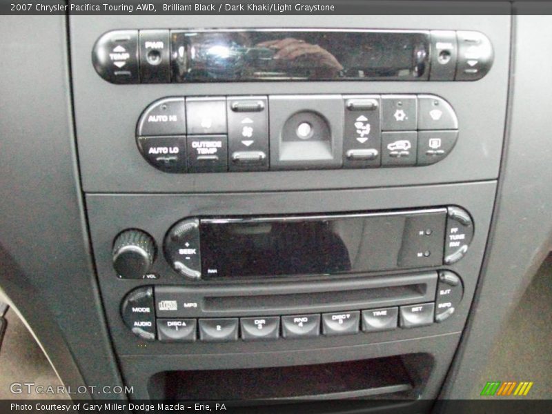 Brilliant Black / Dark Khaki/Light Graystone 2007 Chrysler Pacifica Touring AWD